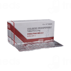 Voglitab Md 0.3 Tablet 10 Voglitab Md 0.3 Tablet 10