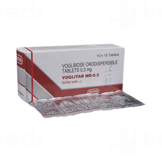 Voglitab Md 0.3 Tablet 10