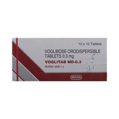 Voglitab Md 0.3 Tablet 10 Voglitab Md 0.3 Tablet 10