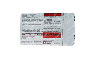 Voglitor Md 0.2 MG Tablet Md 15