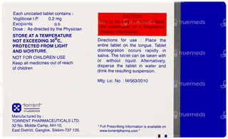 Voglitor Md 0.2 Tablet 15