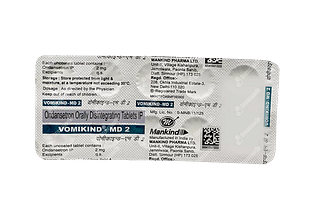 Vomikind Md 2 MG Tablet 10