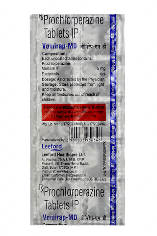 Vomirap Md 5 MG Tablet 10