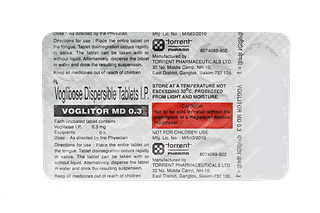 Voglitor Md 0.3 MG Tablet Md 15