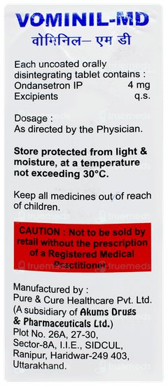 Vominil Md Tablet 10