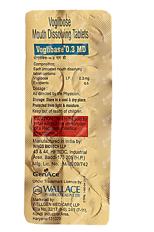 Voglibase 0.3 Md Tablet 10