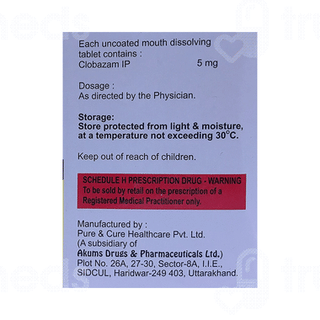 Clion 5 MG Tablet Md 15