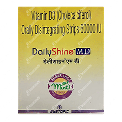 Dailyshine Md Mint Flavour Sugar Free Disintegrating Strip 1 Dailyshine Md Mint Flavour Sugar Free Disintegrating Strip 1