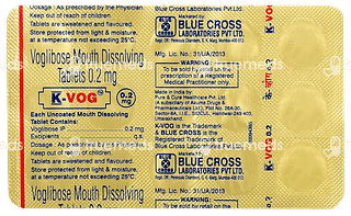 K Vog 0.2 MG Tablet Md 15