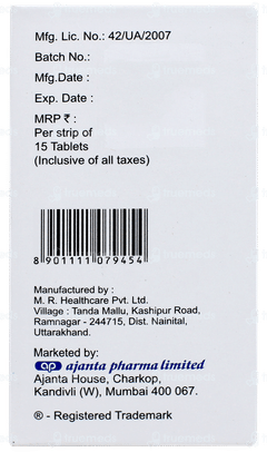 Cinafree Md Tablet 15 Cinafree Md Tablet 15