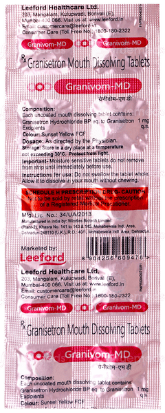 Granivom Md Tablet 10 Granivom Md Tablet 10