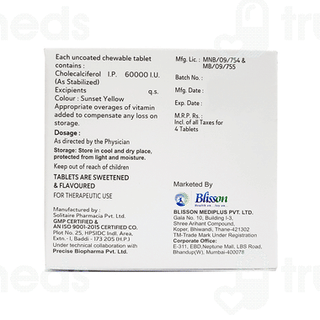 Dsential 60k Sugar Free Tablet 4