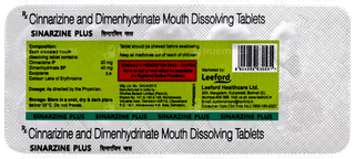 Sinarzine Plus Tablet 10