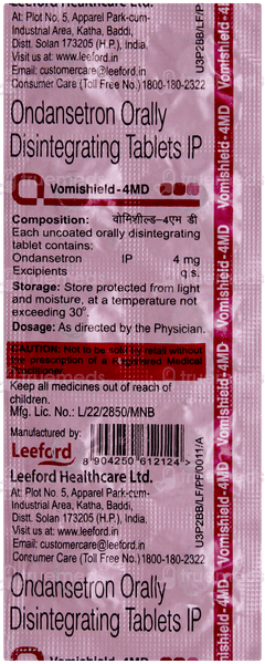 Vomishield 4md Tablet 10