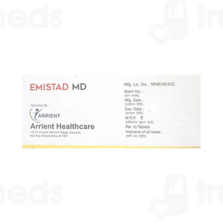 Emistad Md 5 Mg Tablet 10