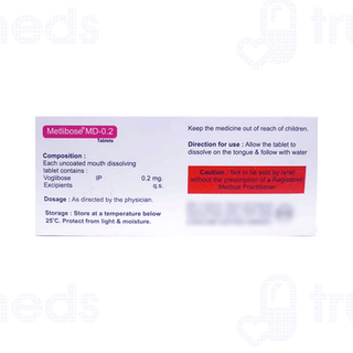 Metlibose Md 0.2 MG Tablet 10