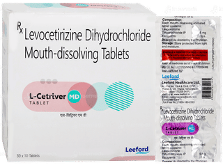 L Cetriver 5 Md Tablet 10