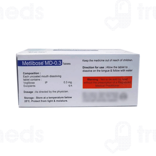 Metlibose Md 0.3 Tablet 10