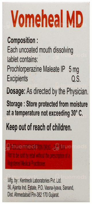 Vomeheal Md Tablet 15