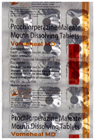 Vomeheal Md Tablet 15