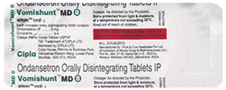 Vomishunt Md 8 Tablet 10