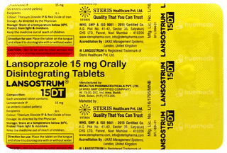 Lansostrum 15 Dt Tablet 15
