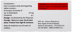 Rizakem 10 Md Tablet 10