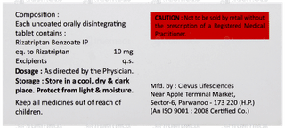 Rizakem 10 Md Tablet 10