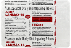 Junior Lanmax 15 Pineapple Flavour Tablet 15
