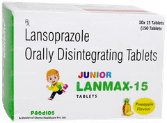 Junior Lanmax 15 Pineapple Flavour Tablet 15