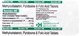 Neurodax Md Tablet 10