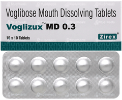 Voglizux Md 0.3 Tablet 10
