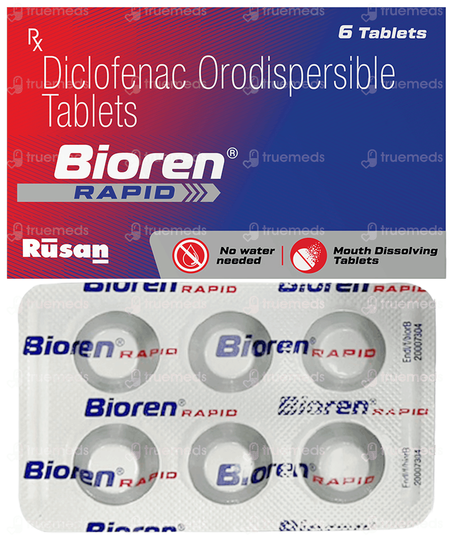 Bioren Rapid Tablet 6 - Uses, Side Effects, Dosage, Price | Truemeds
