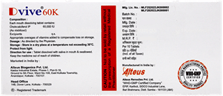 Dvive 60K Mouth Dissolving Tablet 10