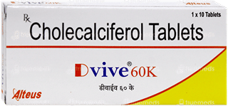 Dvive 60K Mouth Dissolving Tablet 10