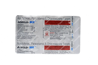 Aceclo Mr 100/325/500 MG Tablet 10