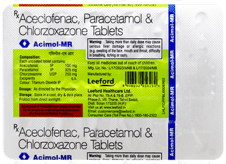 Acimol Mr Tablet 10