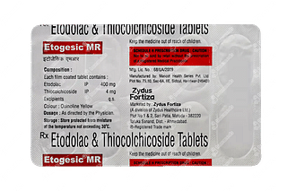 Etogesic Mr 400/4 MG Tablet 10