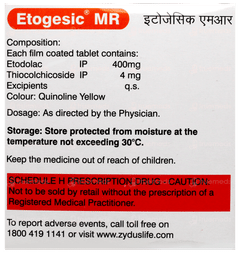 Etogesic Mr Tablet 10 Etogesic Mr Tablet 10