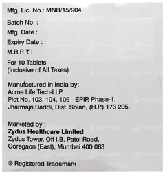 Etogesic Mr Tablet 10 Etogesic Mr Tablet 10