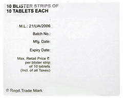 Etova Mr 400/4 Tablet 10 Etova Mr 400/4 Tablet 10