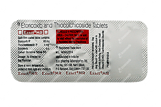 Ezact Mr 60/4 MG Tablet 10