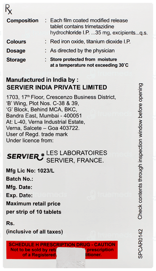 Flavedon Mr 35mg Tablet 10