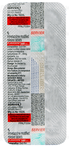 Flavedon Mr 35mg Tablet 10 Flavedon Mr 35mg Tablet 10
