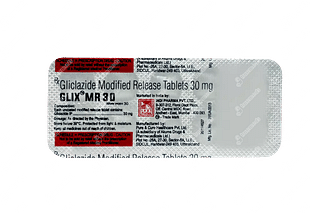 Glix Mr 30 MG Tablet 10