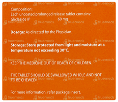 Glizid Mr 60 Tablet 10 Glizid Mr 60 Tablet 10