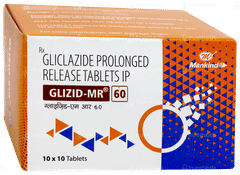 Glizid Mr 60 Tablet 10 Glizid Mr 60 Tablet 10