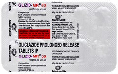 Glizid Mr 60 Tablet 10 Glizid Mr 60 Tablet 10