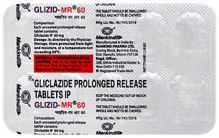 Glizid Mr 60 Tablet 10