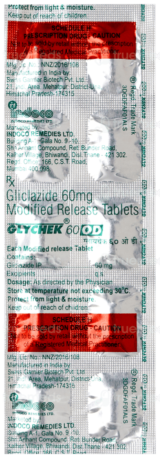 Glychek 60 Od Tablet 10